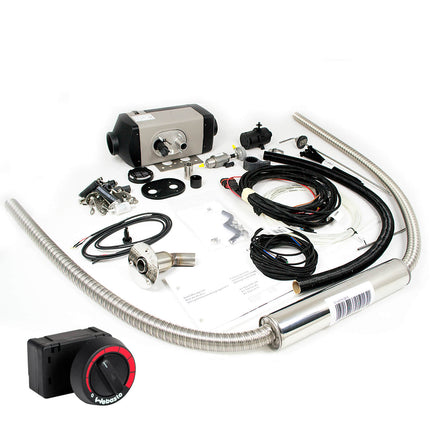 Webasto Air Top 2000 STC Diesel 12V/2kW Bootsheizung Einbausatz Drehregler