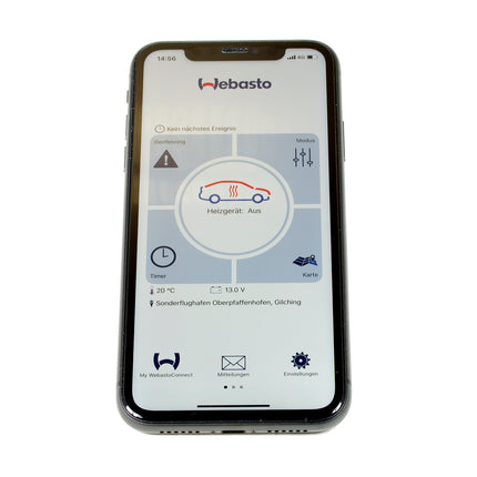 Webasto Thermo Connect Tcon2 App-Fernbedienung für Standheizungen mit GPS & Geofencing