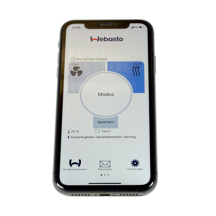 Webasto Thermo Connect Tcon2 App-Fernbedienung für Standheizungen mit GPS & Geofencing