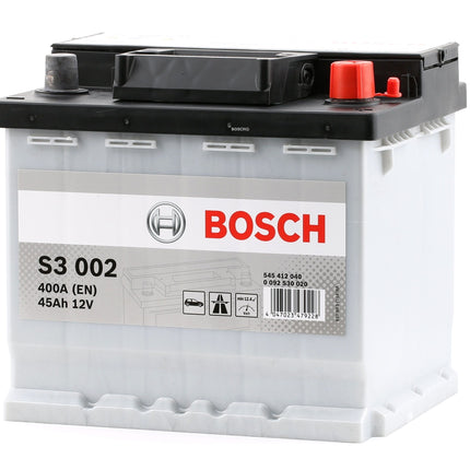 BOSCH Starterbatterie 12V 545 412 040 45Ah S3 002 H4