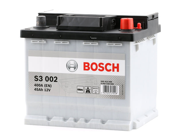 BOSCH Starterbatterie 12V 545 412 040 45Ah S3 002 H4