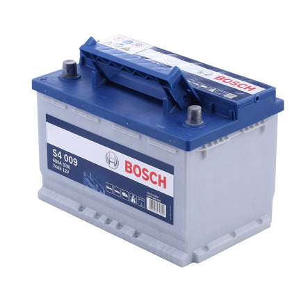 BOSCH Starterbatterie 12V 574 013 068 74Ah S4 009 H6R
