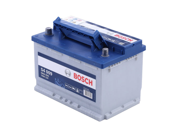 BOSCH Starterbatterie 12V 574 013 068 74Ah S4 009 H6R