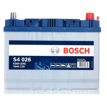 BOSCH Starterbatterie 12V 570 412 063 70Ah S4 026 D26