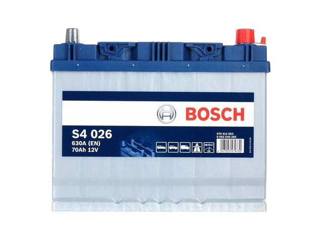 BOSCH Starterbatterie 12V 570 412 063 70Ah S4 026 D26