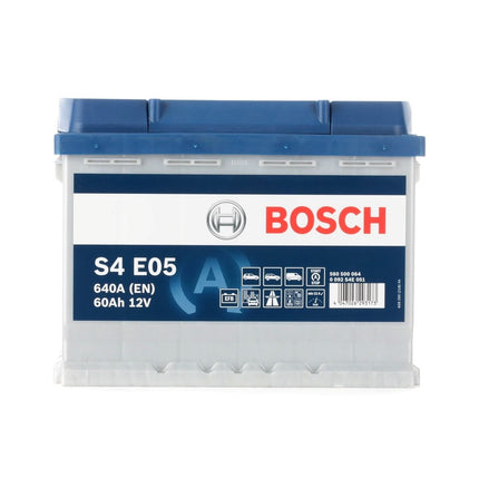 BOSCH Starterbatterie 12 V 560 500 064 60 Ah S4 E05 EFB H5