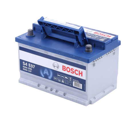 BOSCH Starterbatterie 12V 565 500 065 65Ah S4 E07 EFB T6