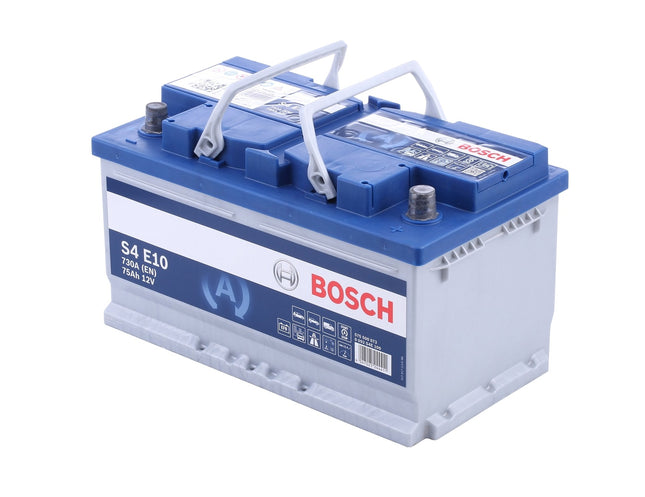 BOSCH Starterbatterie 12V 575 500 073 75Ah S4 E10 EFB T7
