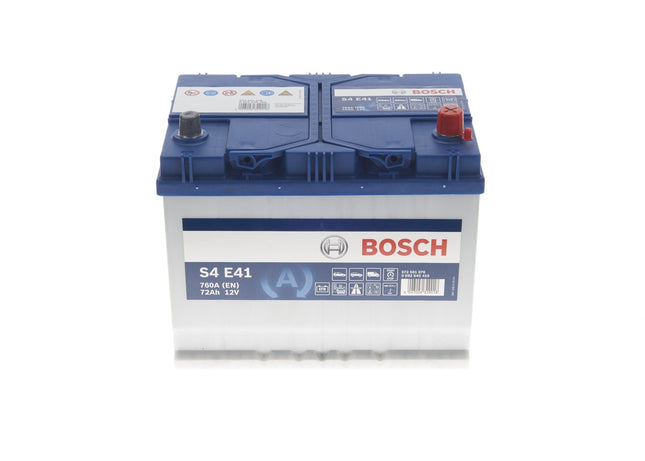 BOSCH Starterbatterie 12V 572 501 076 72Ah S4 E41