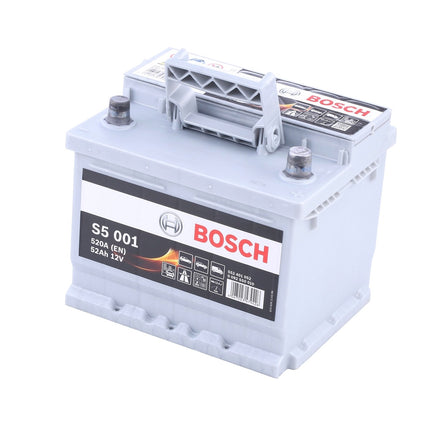 BOSCH Starterbatterie 12V 552 401 052 52Ah S5 001 T4