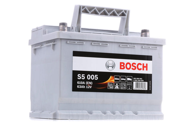 BOSCH Starterbatterie 12V 563 400 061 63Ah S5 005 H5