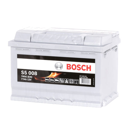 BOSCH Starterbatterie 12V 577 400 078 77Ah S5 008 H6