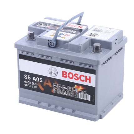 BOSCH Starterbatterie S5 A05 AGM 12V 560 901 068 60Ah