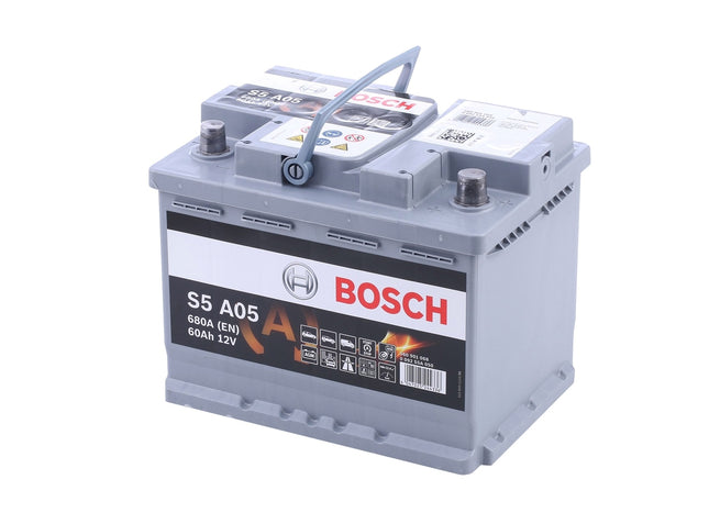 BOSCH Starterbatterie S5 A05 AGM 12V 560 901 068 60Ah