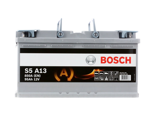 BOSCH Starterbatterie 12V 595 901 085 95Ah S5 A13 AGM H8