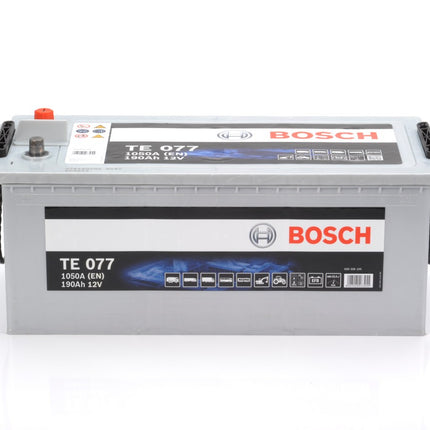 BOSCH Starterbatterie 12V 690 500 105 190Ah TE 077 EFB