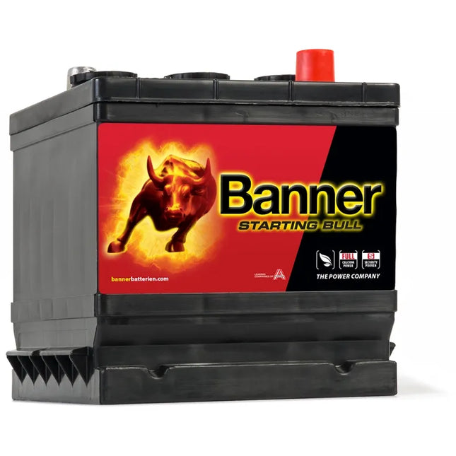 Banner STARTING BULL 066 12 - Hischier Auto AG