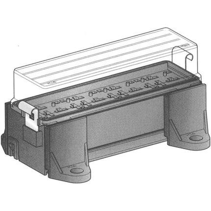MTA Relaisdose für 4 Minirelais