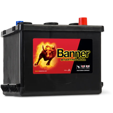 Banner STARTING BULL 077 18 - Hischier Auto AG