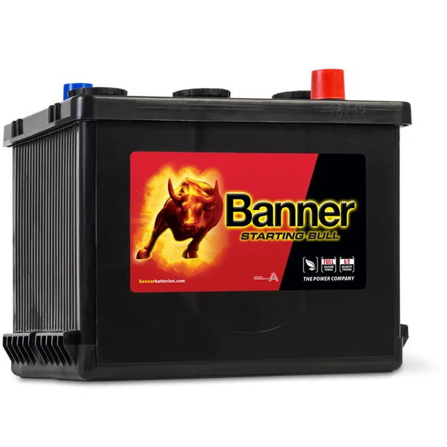 Banner STARTING BULL 077 18 - Hischier Auto AG