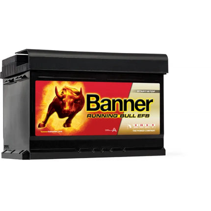 Banner Running Bull EFB 565 12 - Hischier Auto AG