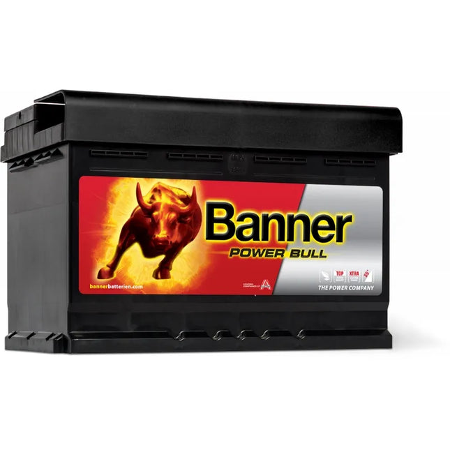 Banner POWER BULL P72 09 - Hischier Auto AG