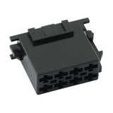 ISO-Stecker schwarz für Autoradios 0171002