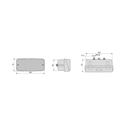 COBO - Blink-Brems-Schlussleuchte, rechts 02225000