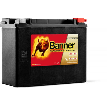 Banner Running Bull BACKUP 518 01 / AUX 18L - Hischier Auto AG