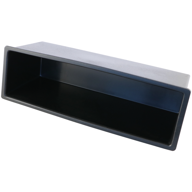 Abdeckblende/Ablagefach für DIN-1 Radioschacht