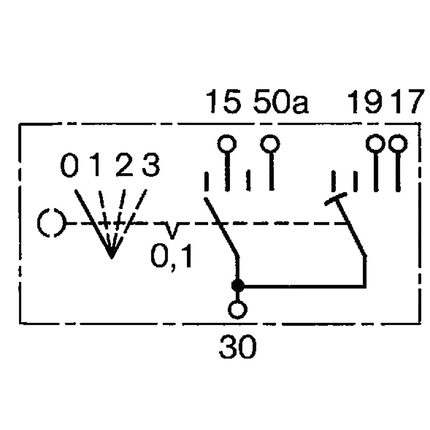 Bosch - Vorglüh-Startschalter