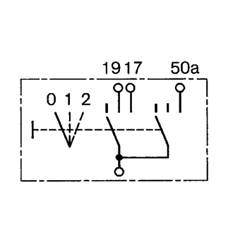 Bosch - Glüh-Startschalter