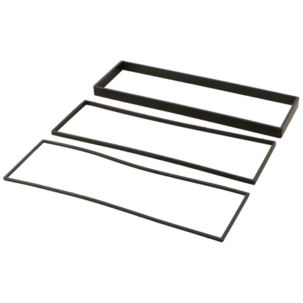 Distanzrahmenset für DIN-1-Autoradio