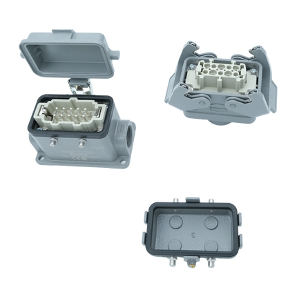 Steckerset 10-polig Stecker/Buchse - 0351100 - 1 - Stück Hischier Auto AG
