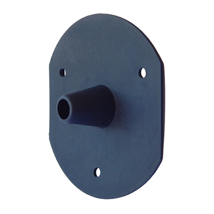 Gummi zu Anhänger-Steckdose seitl. abgeflacht