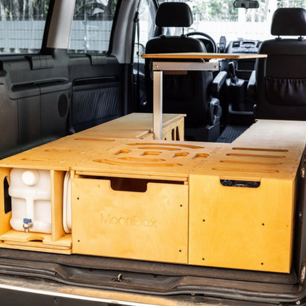 Moonbox Campingbox mit Tisch Van/Bus 115cm Modify Natur Moonbox