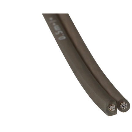 Lautsprecherkabel 2 x 1.5 mm2 grau