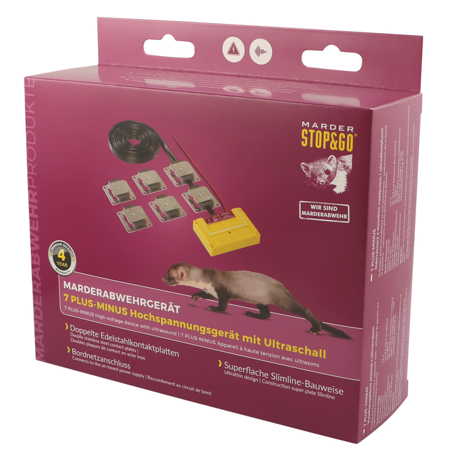 Stop+Go Hochsp. Marderabwehrgerät plus-min. 07566