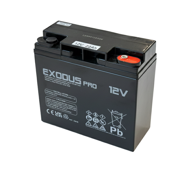 AGM-Batterie 12 V, 2'500 A, 22 Ah für Booster LEProf - 0812 - 1 - Stück Diverse