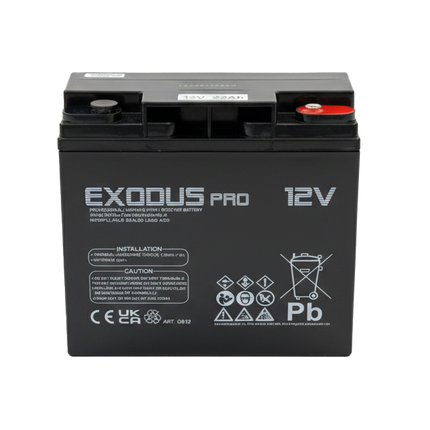 AGM-Batterie 12 V, 2'500 A, 22 Ah für Booster LEProf - 1 - Stück Diverse