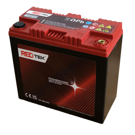 AGM-Batterie 12 V, 3'100 A, 25 Ah für Booster LeProfDeluxe3100 & LETRUCK 12/24 V - 0815 - 1 - Stück Diverse