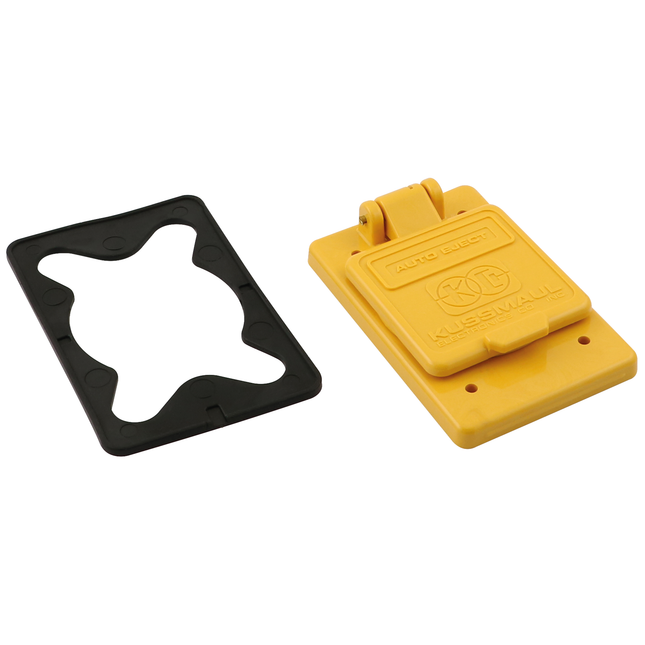 Kussmaul Steckdose gelb