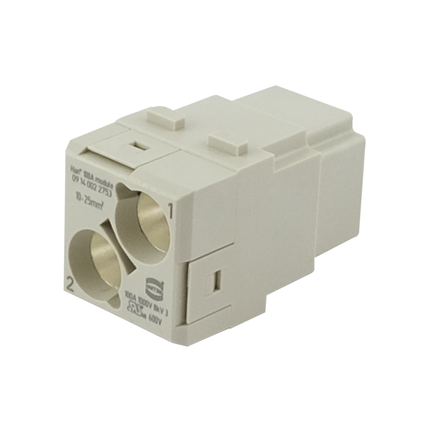 Harting - Han 100 A Buchseneinsatz 10 - 25 mm2 - 09140022753 - 1 - Stück Diverse