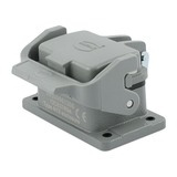 Harting - Han 6B Sockelgehäuse mit Deckel, IP67 09300061308