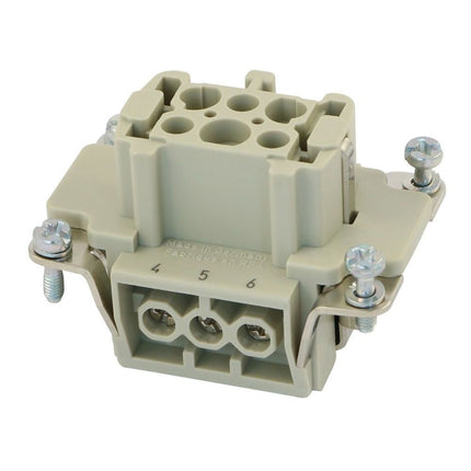 Harting - Han E Buchseneinsatz 6-pol. zu Dose 09330062701 - Hischier Auto AG