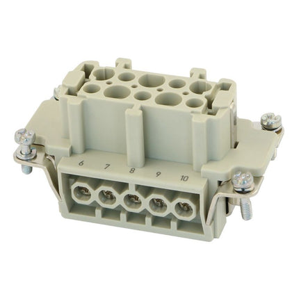 Harting - Han E Buchseneinsatz 10-pol. zu Dose 09330102701 - Hischier Auto AG