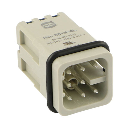 Harting - Han 8D Stiftkontakte 8-pol. 09360082632 - Hischier Auto AG