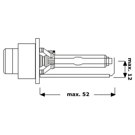 Osram Gasentladungslampe Xenarc D4S 35W - 66440 - 1 - Stück Diverse