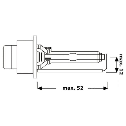 Osram Gasentladungslampe Xenarc D2S 35 W CBN 66240CBN - Hischier Auto AG