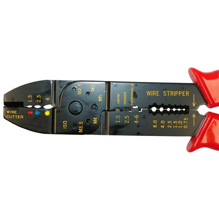 Kabelschuhzange für isolierte Kabelschuhe